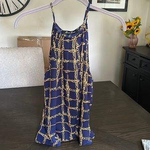 Brand New with Tags Womens Alice Blue purple Halter Tank Top (small)